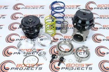Precision Turbo Authentic 46mm Wastegate Tial Black Q Blow Off Valve Bov Bundle