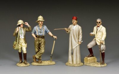 AE086 Discovering Tutankhamun Ancient Egypt - King & Country Model Miniatures