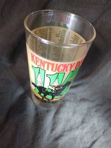 Original 115th Kentucky Derby Churchill Mint Julep Drinking Glass 1989 - Picture 2 of 5