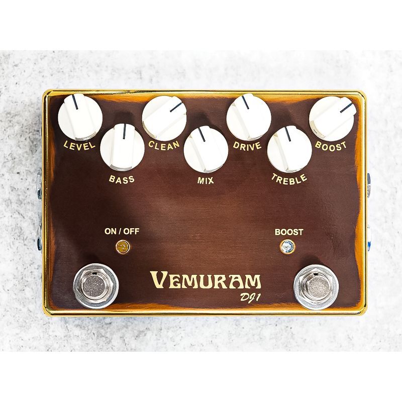 ベース VEMURAM DJ1 Darry Jones VEMURAM DJ1 base overdrive Daryl Jones collaboration pedal