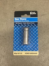 LOT OF 6! Anvil Mark Door Viewer: 160 Degree Satin Nickel Finish