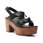 ALEXANDRE BIRMAN CLARITA CLOG PLATFORM SANDALS size 7 (orig. $450.00)  BLACK — photo 2