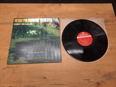 LONDON JAPAN SLC 1741 Vienna Philharmonic Orchestra Karajan Swan Lake Nutcracker