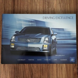 Original 2006 GM Sales Brochure Cadillac Pontiac Chevy GMC Hummer Saab Catalog