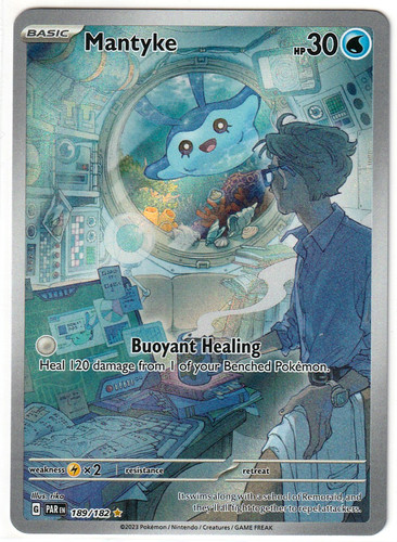 2024 PSA 9 Pokemon Paradox Rift Groudon Illustration Rare IR 199