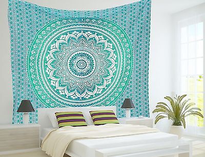Indian Tapestry Wall Hanging Mandala Hippie Gypsy Bedspread Throw BoheODDE
