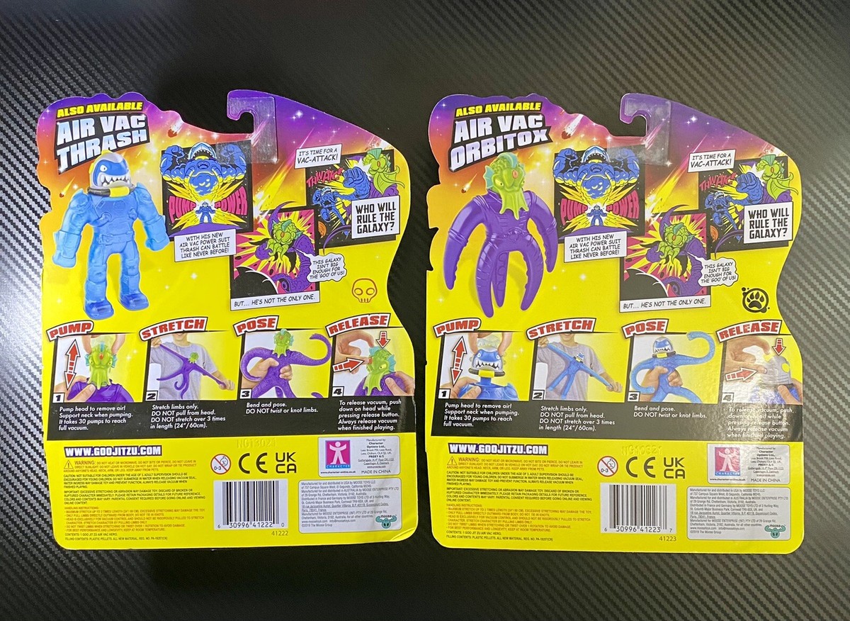 Heroes Of Goo Jit Zu Galaxy Attack POWER PUMP AIR VAC THRASH