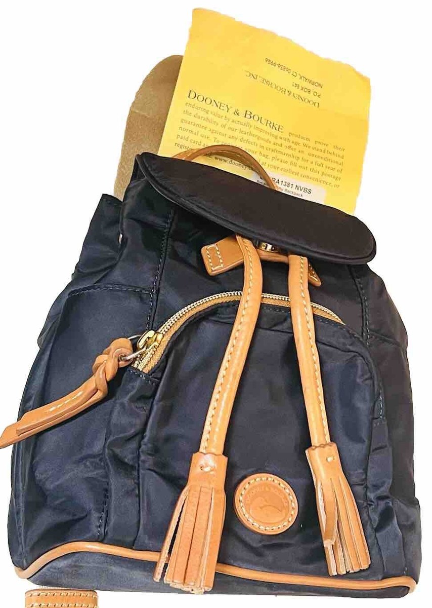 NEW WITH CARD DOONEY&BOURKE MURPHY SMALL BACKPACK BLUE NYLON  display picture 3