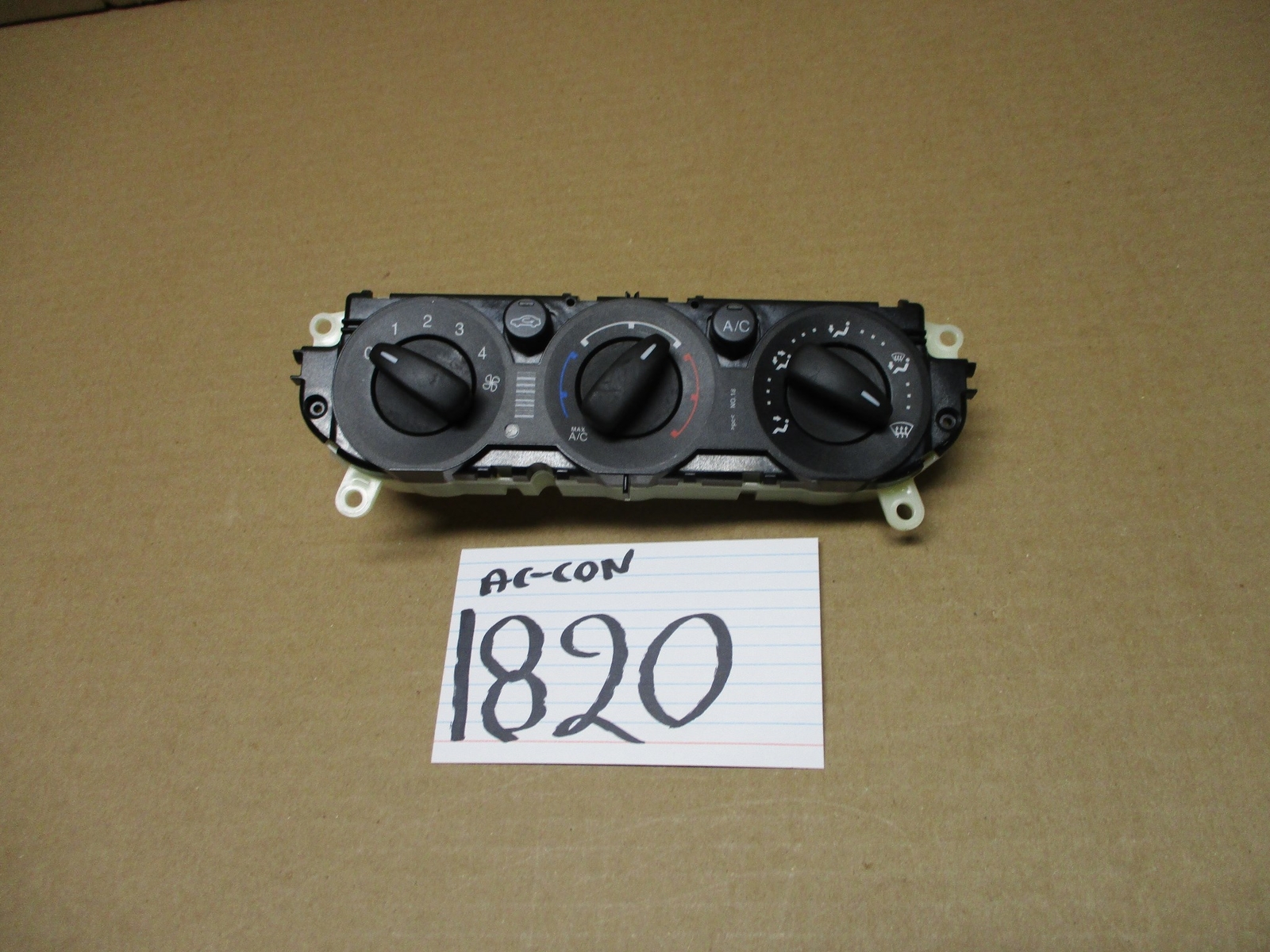 13 14 Ford Focus Used AC and Heater Control Stock #1820-AC