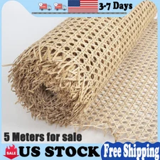 40*500cm Natural Cane Roll Webbing Rattan Sheets Cane Webbing Chair Repair Roll