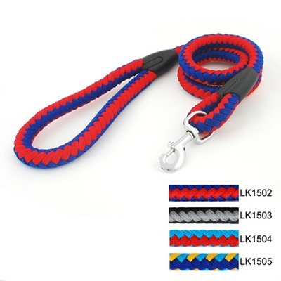 braided rope dog collar
