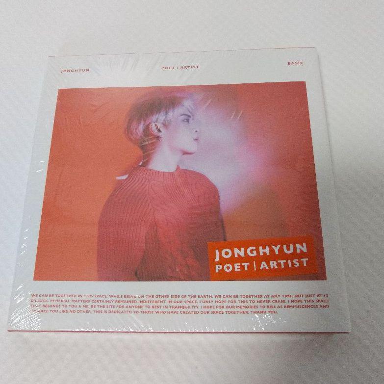 SHINee Jonghyun CD Poeta Artista K-Pop Álbum en solitario Corea Sellado de fábrica Música pop