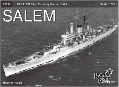 # Combrig 70399: ''USS SALEM'' CA-139 Schwerer US-Kreuzer 1949 - Resin-Kit 1:700