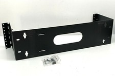 Panduit WBH3 Steel Hinged Wall Bracket Extender 5.25" Height, Black