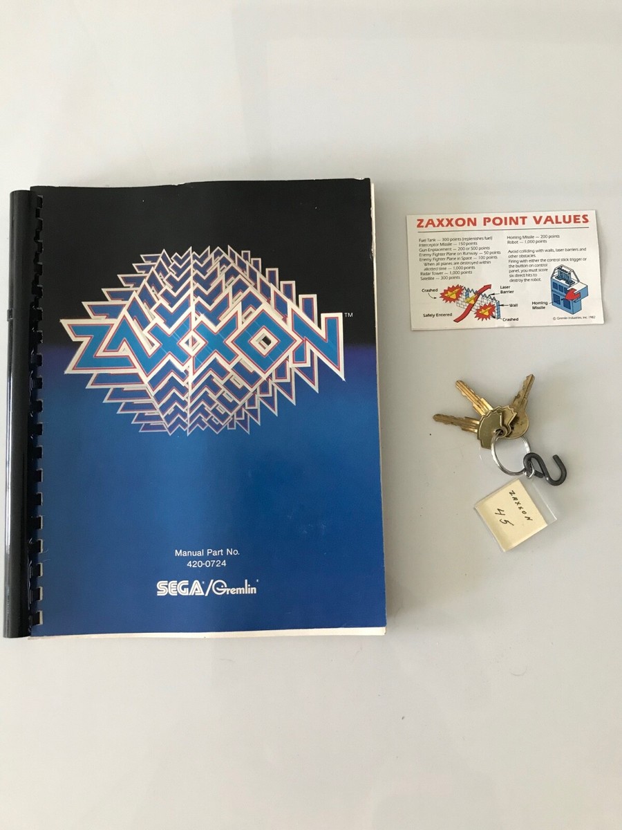 Original Zaxxon Arcade Game - GREAT CONDITION - | eBay