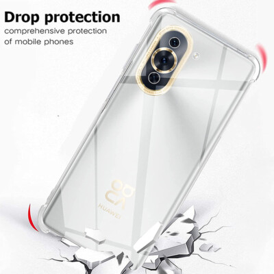XINYEXIN Custodia Trasparente Per Huawei Nova 11i Con Motivo Astronauta, Cover Antiurdo In Morbido TPU, Protezione Angoli Rinforzati, Bumper Case Serie A19 - 2