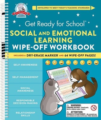 Get Ready for School: Social and Emotional Learning Wipe-Off Workbook by Heather