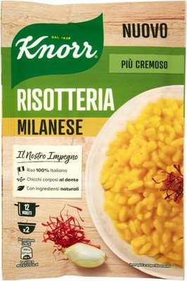Knorr Risotto allo zafferano Reis Safran 175g 100% italienisch Fertiggerichte