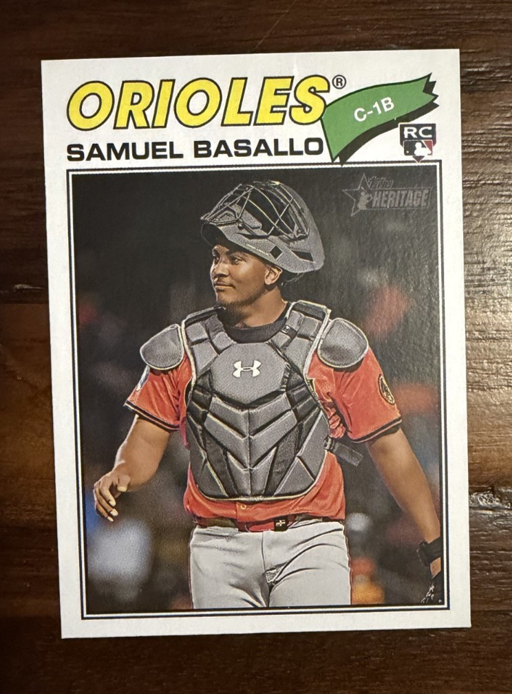 2026 Topps Heritage #175 Samuel Basallo