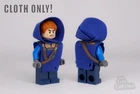 Cal Kestis Jedi Survivor Hooded Poncho Belt 3pc Cloth Set for LEGO Minifigure