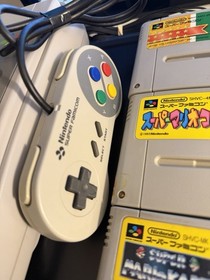 Super Famicom SFC SNES Console 4 Mario Games Tested and Works Japan