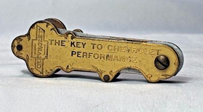 Vtg Chevrolet Kent Moore Co Feeler Gauge The Key to Chevrolet Performance