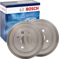 2X Bosch 200Mm Bremstrommeln Hinten Passend FÜR Chevrolet Aveo Links+Rechts | 0