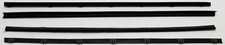 Window Sweeps Felt Kit Weatherstrip For 1968 Plymouth Roadrunner Hardtop