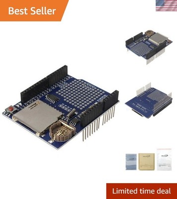 Arduino Data Logger Shield with Real-Time Clock   SD Card Ready/3.3V
