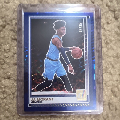 2020 Panini Donruss Ja Morant #110 Memphis Grizzlies Serial Numbered /35