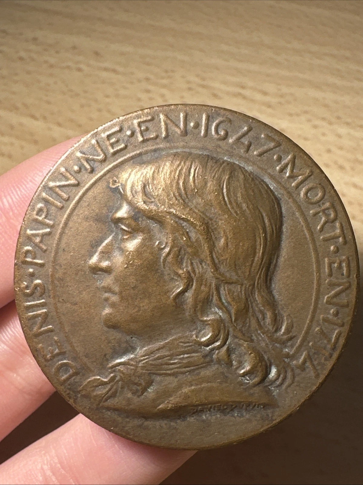 Médaille Fédération Des Industries Mécaniques En Bronze