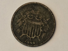 USA 2 Cent Coin 1864