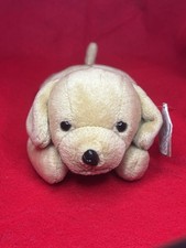 Ty Beanie Baby Fetch Golden Labrador Retriever 1997 NMT Mint Tag Year Error