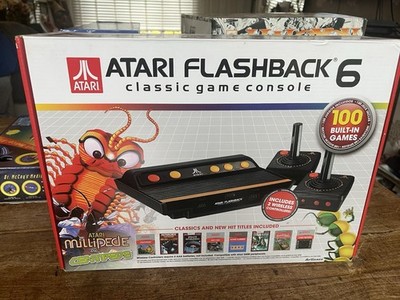 Atari Flashback 6 Classic Spielekonsole mit 100 integrierten Spielen