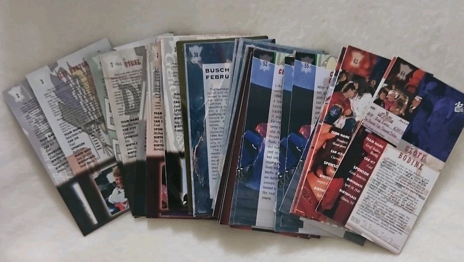 1994 Press Pass Otima XL Racing 64 Card Set - Image 2 of 2