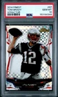 2014 TOPPS FINEST XFRACTOR #97 TOM BRADY PSA 10