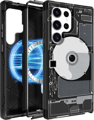 Heavy Duty for Samsung Galaxy S23 Ultra Case - Shockproof Protective Rugged Cove