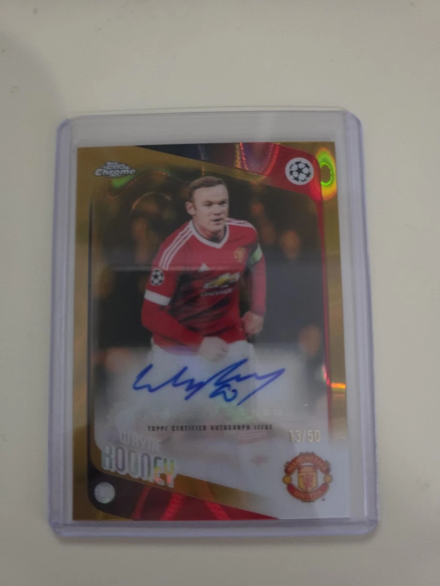 wayne rooney autograph products for sale | eBay