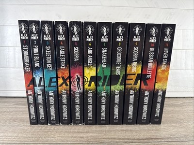 Book Set ALEX RIDER Complete Series 1-11 Anthony Horowitz Quick Handling