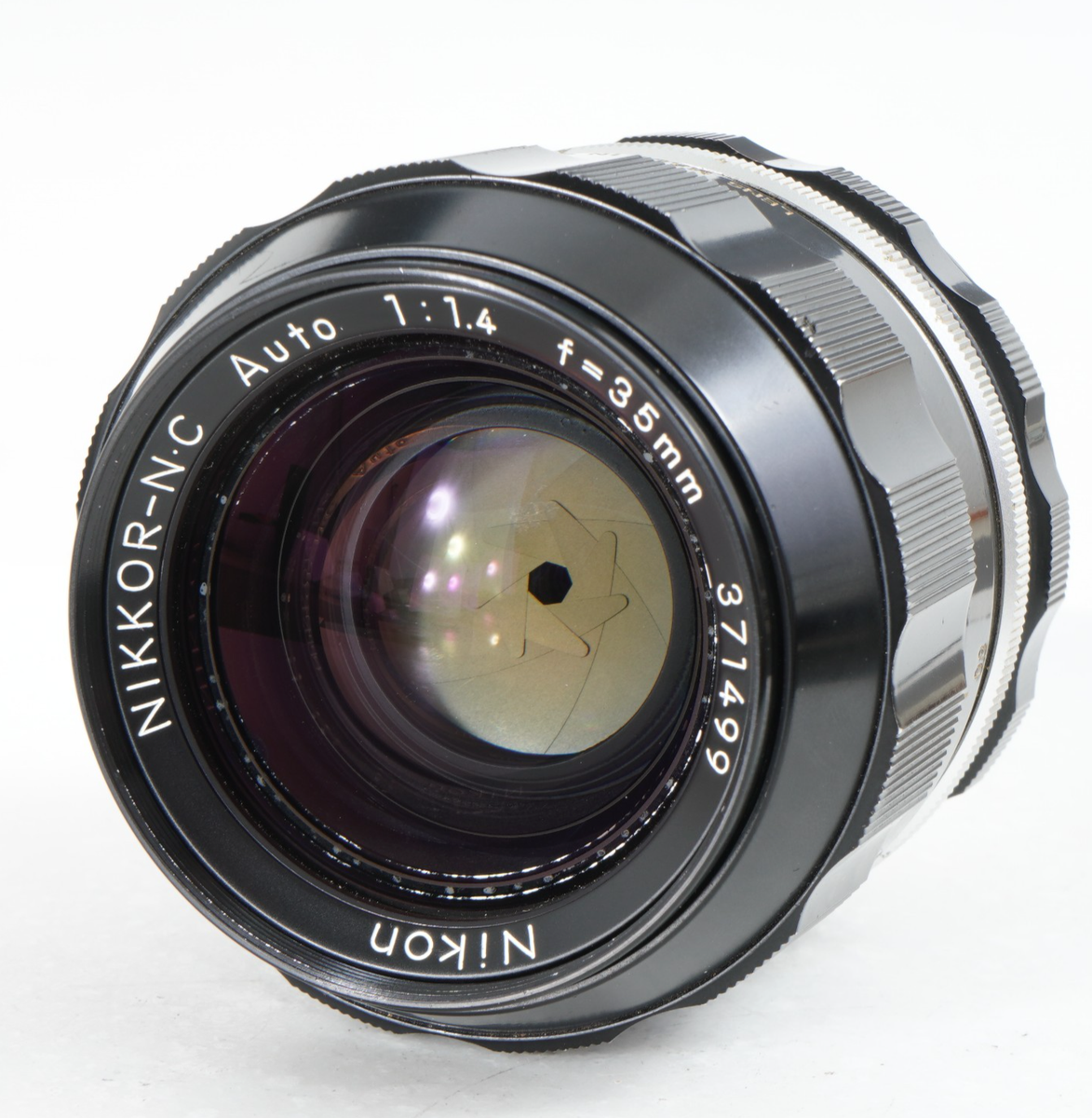 RARE NIKON NIKKOR-N.C AUTO 35mm f1.4 NON A-I THORIUM GLASS PRIME