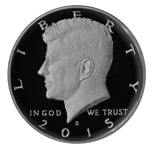 2015-S Kennedy Half Dollar Proof — photo from the most recent tracked eBay sale