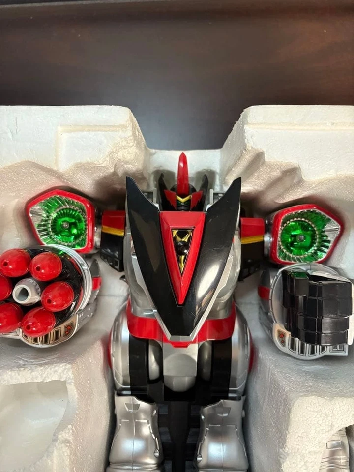 Bandai Timeranger DX V-Rex Robo w/ Box Complete Used Remote Not Working - Image 4 of 4