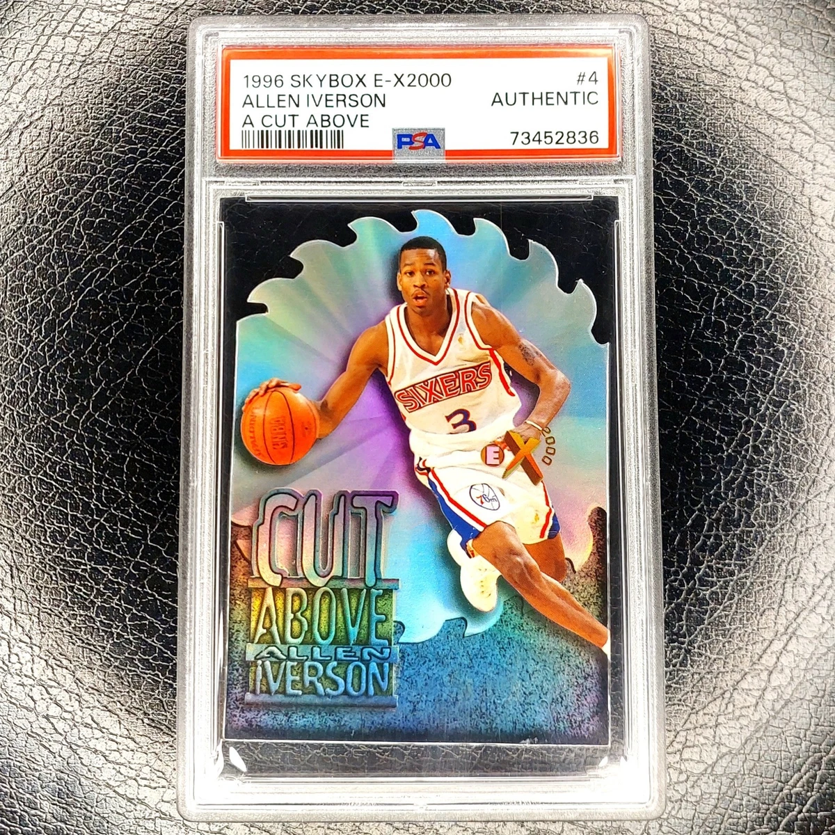 Allen Iverson Professional Sports Authenticator (PSA) Basketball