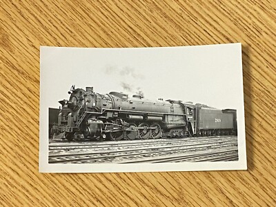 Wabash Eisenbahn Dampflok 2918 Vintage Foto 