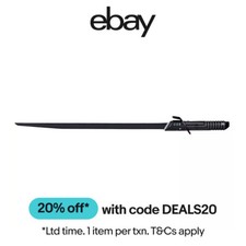 Star Wars The Black Series Mandalorian Darksaber Force FX Elite Lightsaber