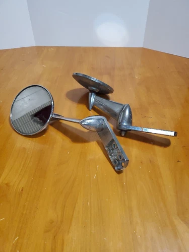 Original OEM 53-56 Ford Truck Side Mirrors With Mounts