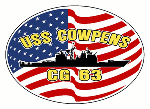 USS Cowpens CG-63 Veteran Decal Mens Casual Classic Fit Short Summer Beach Shorts USS Cowpens CG-63 Veteran Decal Mens Casual Classic Fit Short Summer Beach Shorts