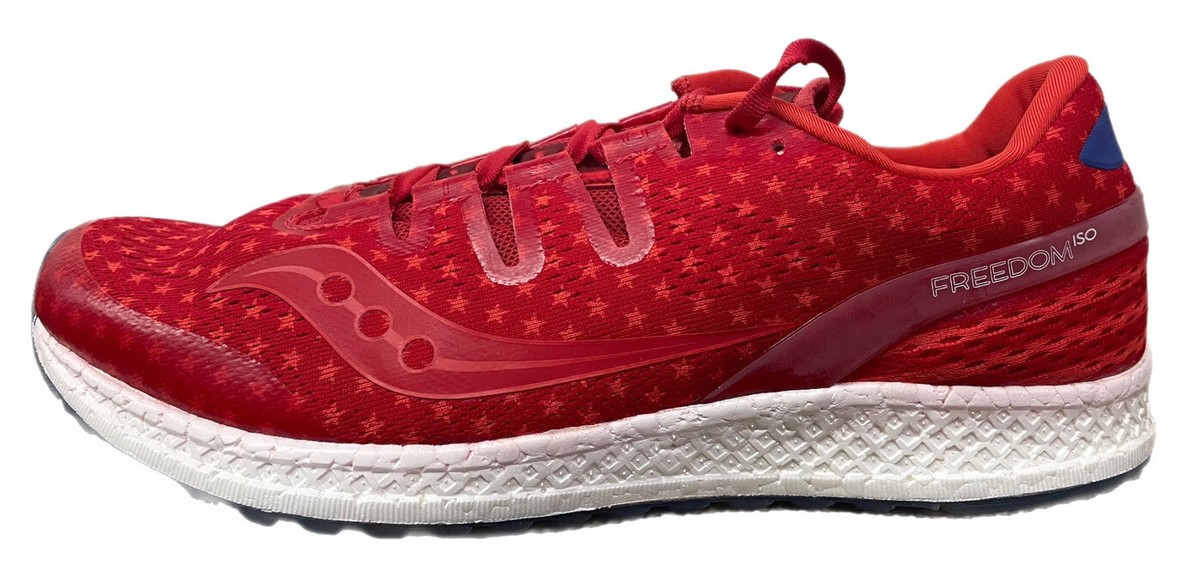 Mens Shoes Saucony Freedom Iso Saucony Freedom ISO Men Red