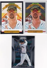 LOT (3) NICHOLAS CASTELLANOS CINCINNATI REDS - PRIZM OPTIC BASEBALL - B4981