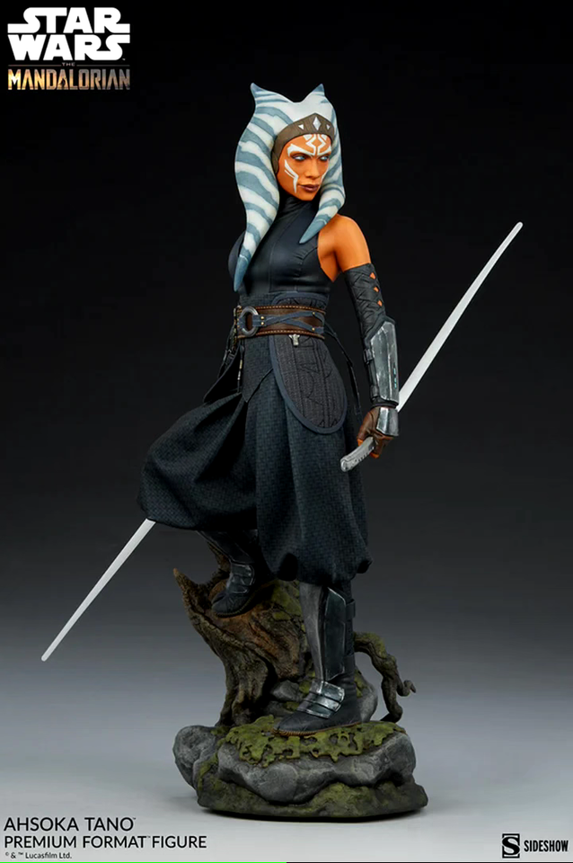 THE MANDALORIANAHSOKA TANOPREMIUM FORMAT FIGURELE 2500SIDESHOWMIBS